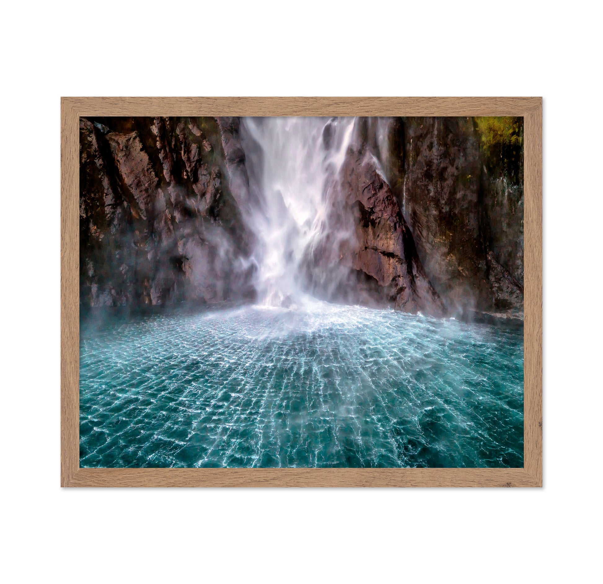 Stirling Falls Along Milford Sound