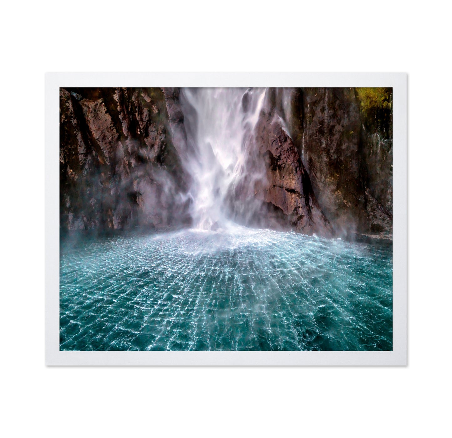Stirling Falls Along Milford Sound