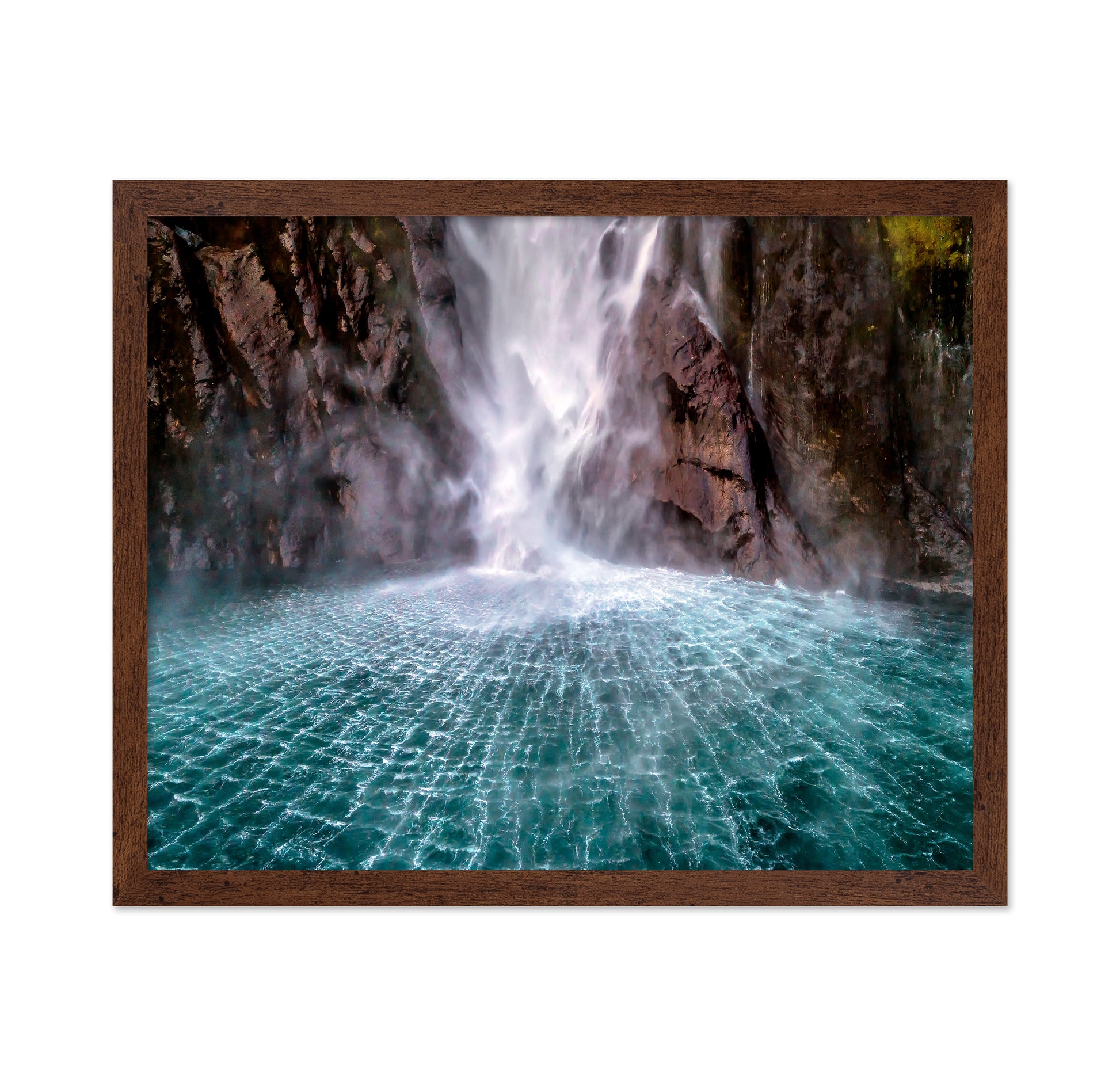 Stirling Falls Along Milford Sound
