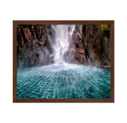 Stirling Falls Along Milford Sound