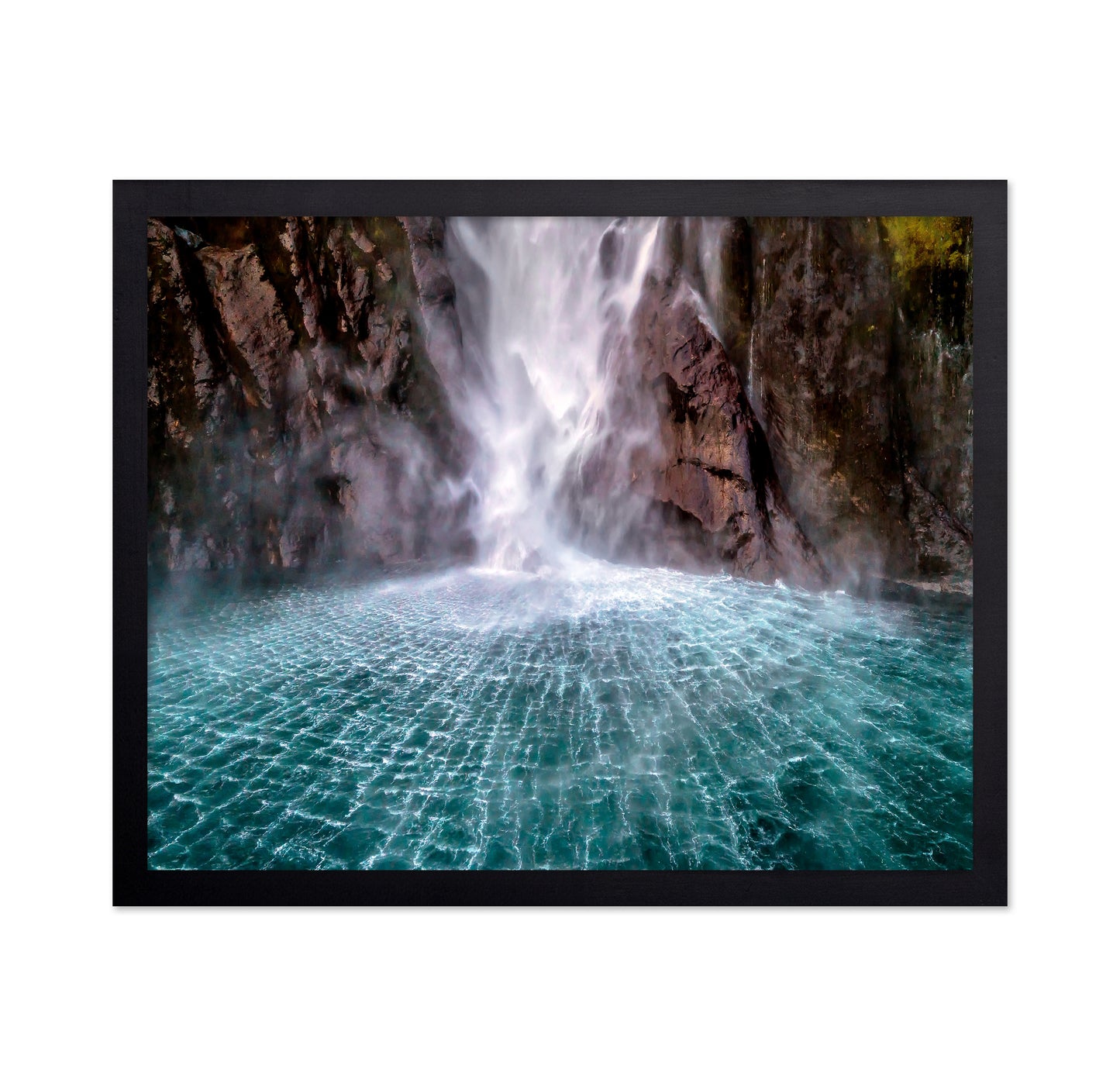 Stirling Falls Along Milford Sound