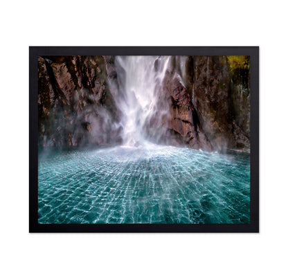 Stirling Falls Along Milford Sound