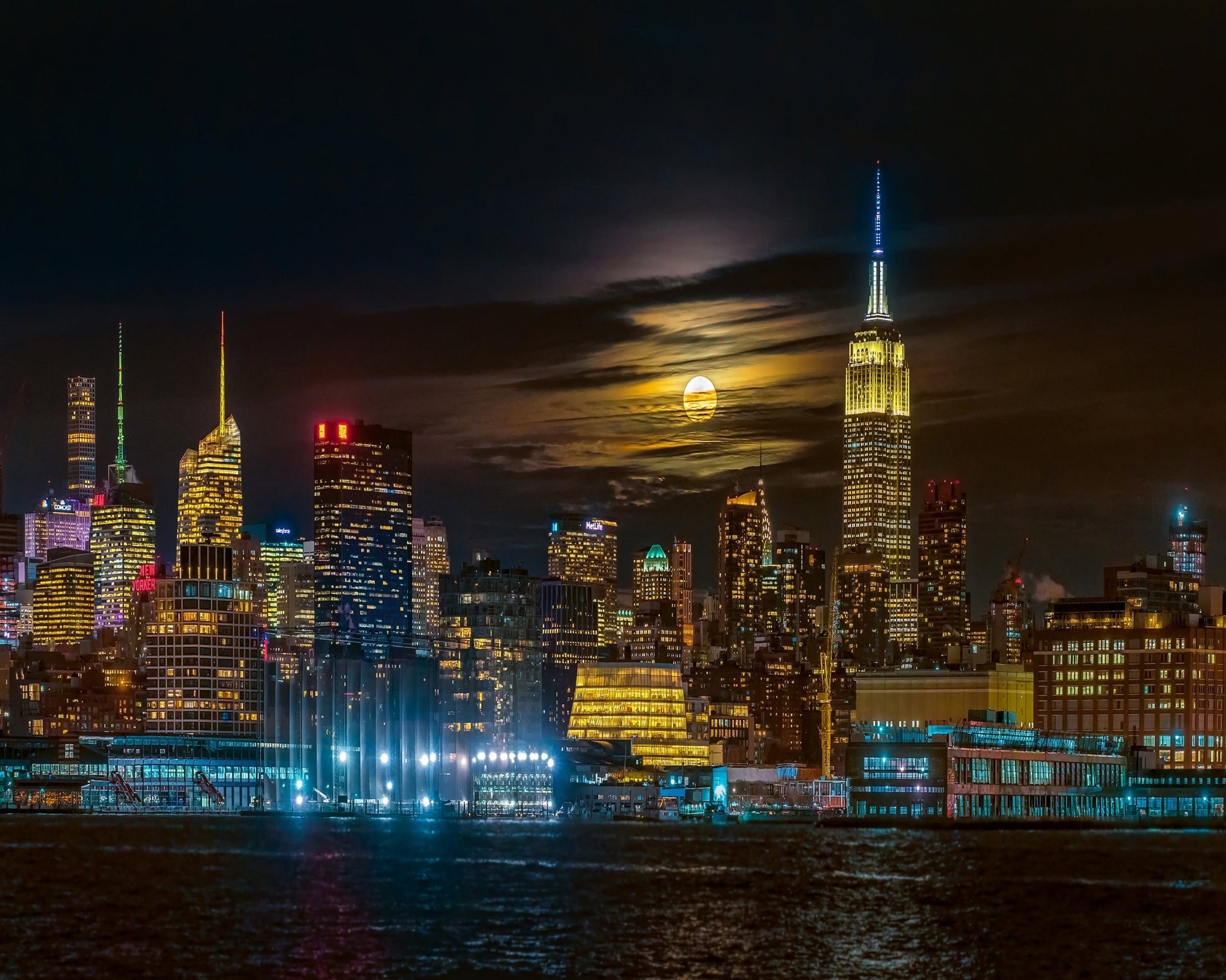New York City Moonrise