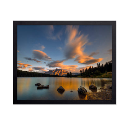 Two Jack Lake Sunset