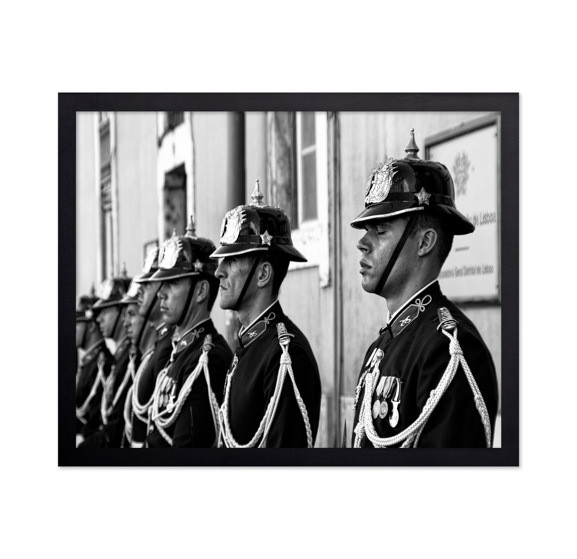 Dozing On Parade