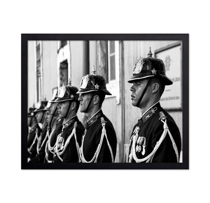 Dozing On Parade
