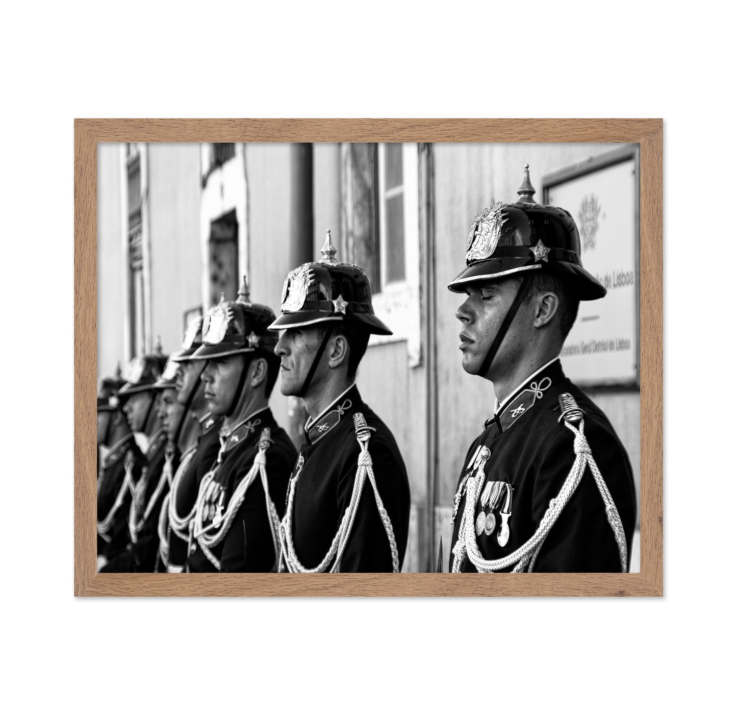 Dozing On Parade