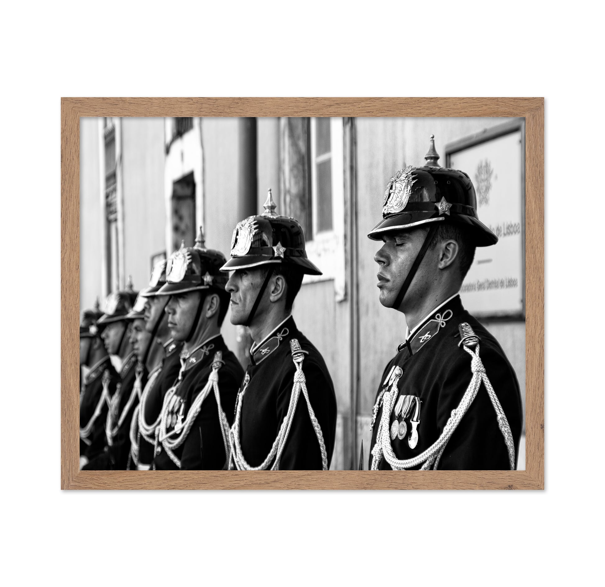 Dozing On Parade