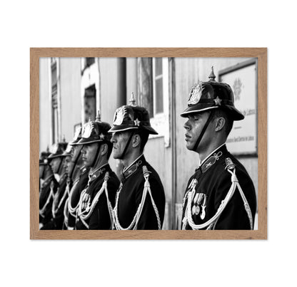 Dozing On Parade