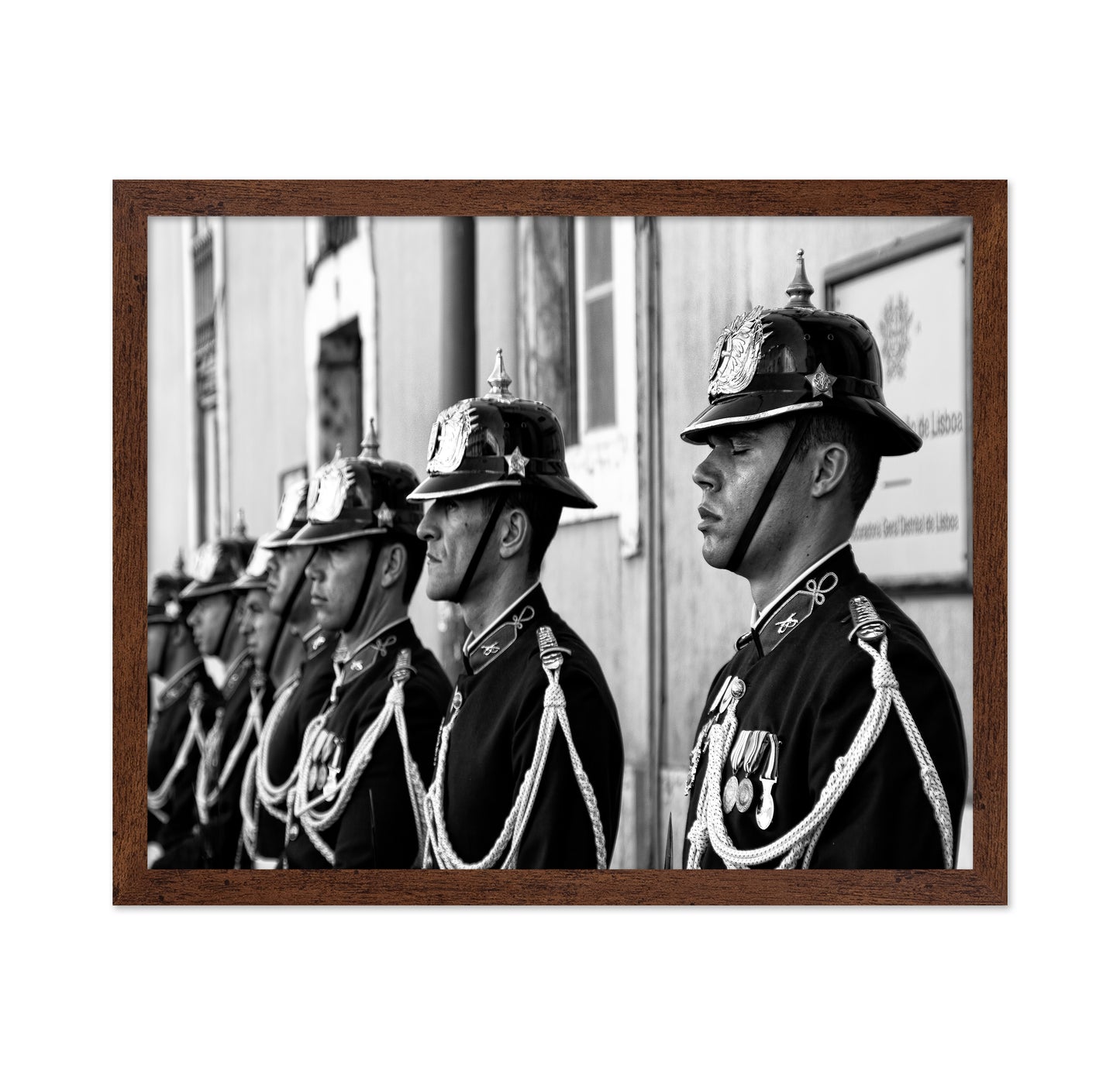 Dozing On Parade