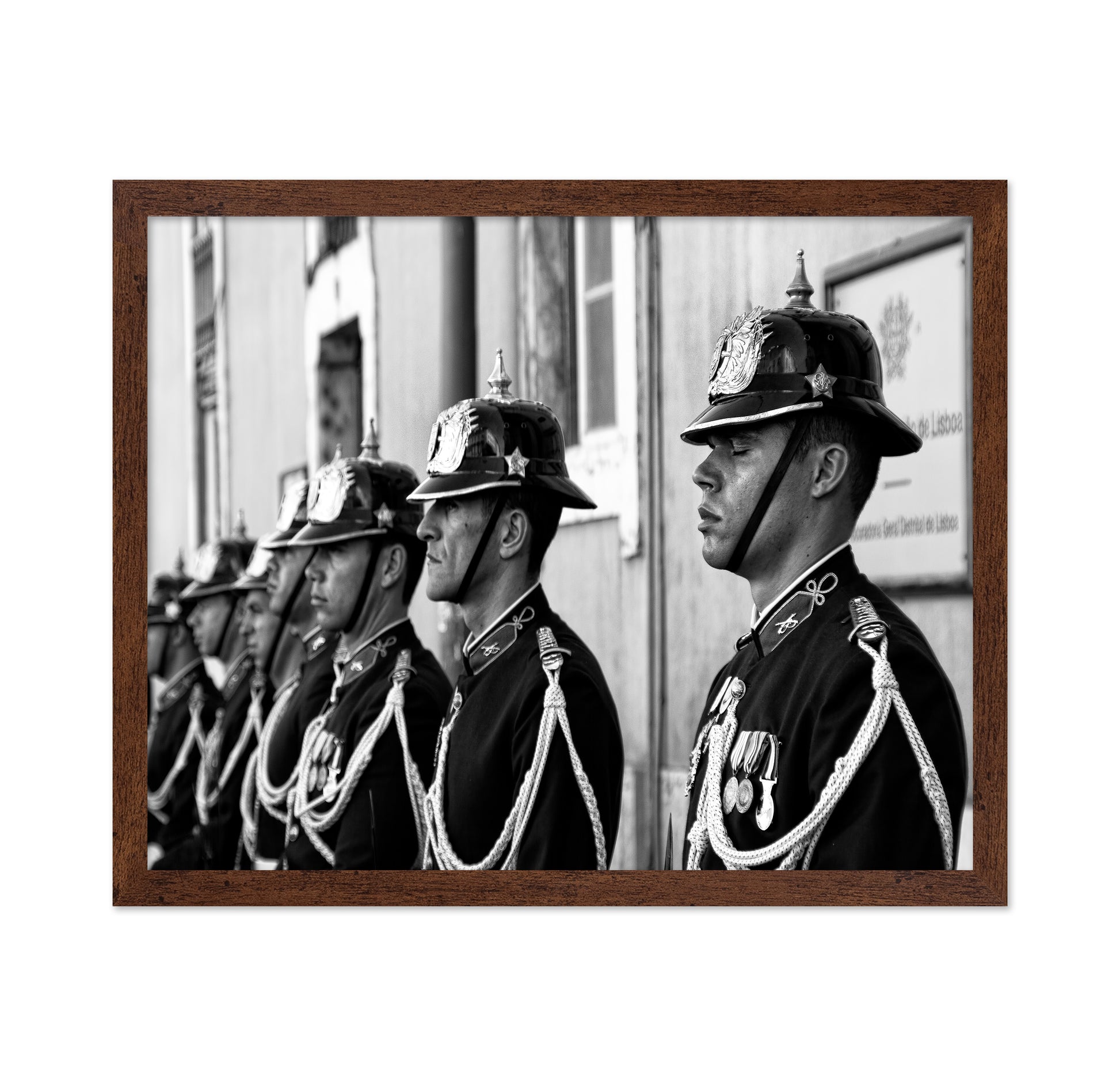 Dozing On Parade