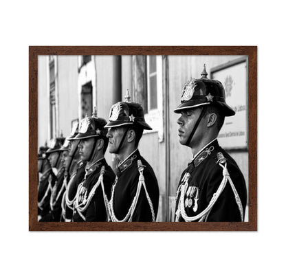 Dozing On Parade