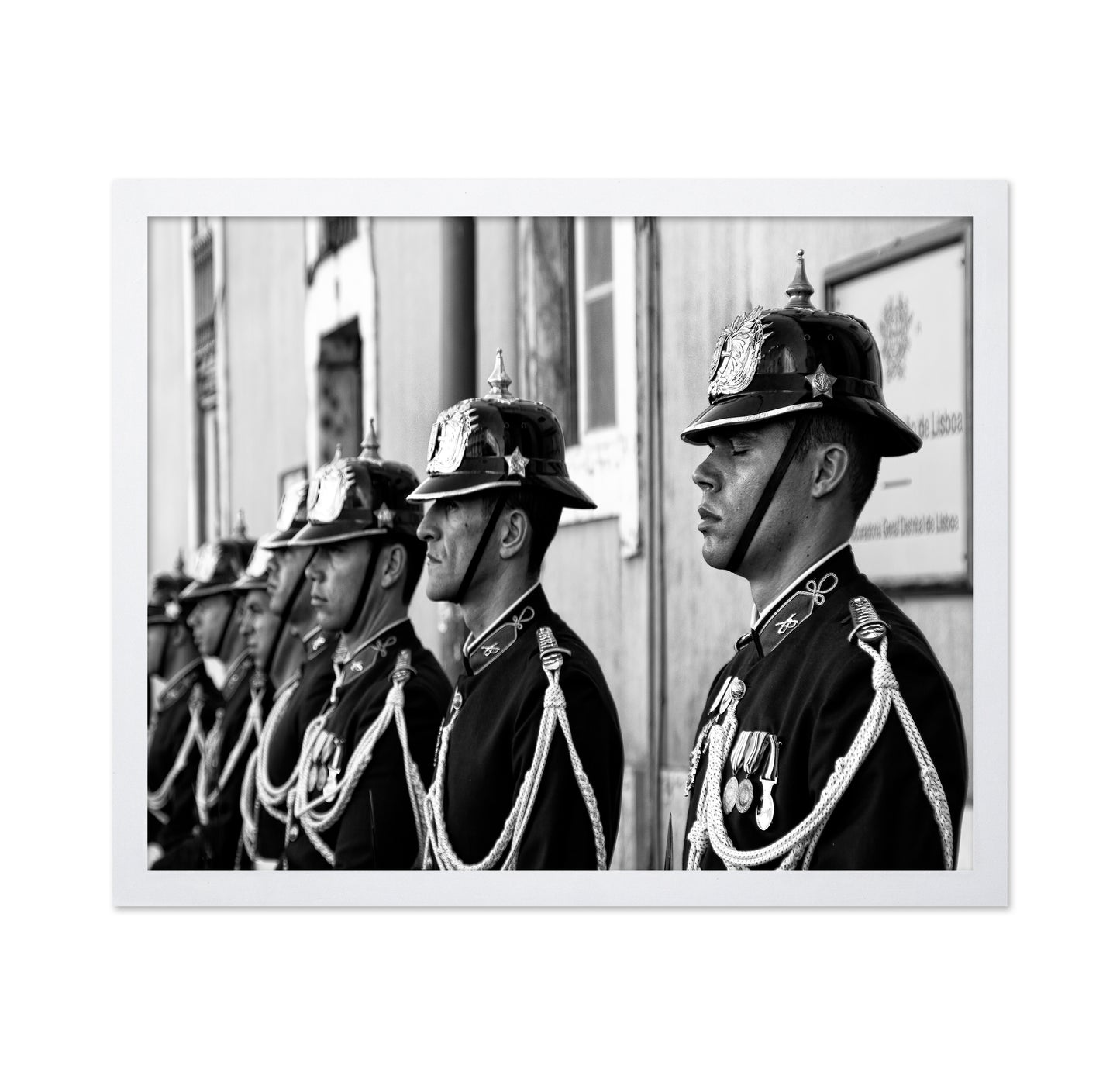 Dozing On Parade