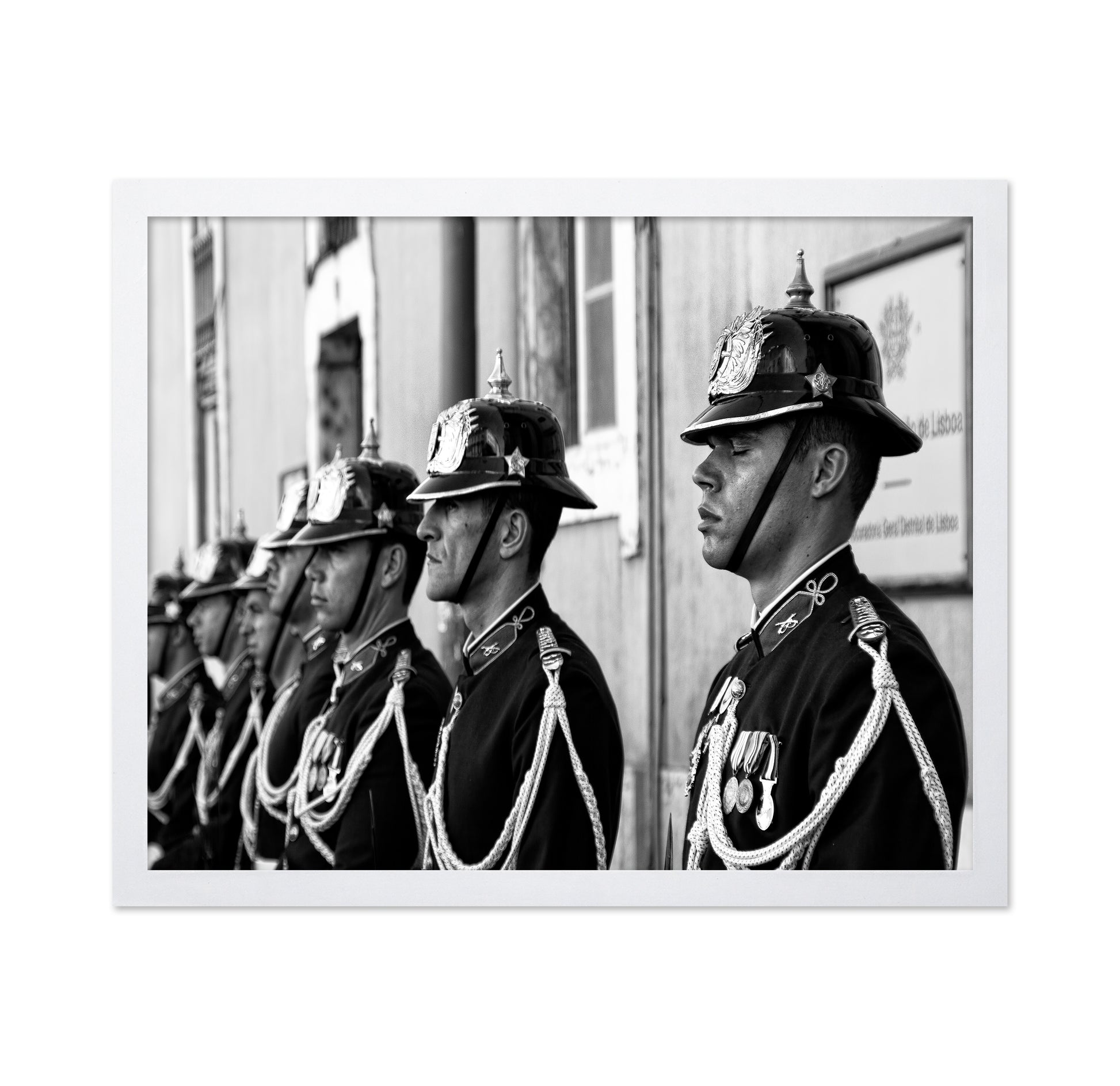 Dozing On Parade