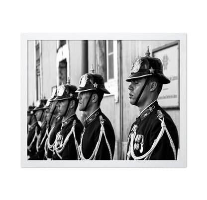 Dozing On Parade