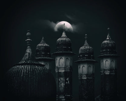 Blue Moon over Bikaner