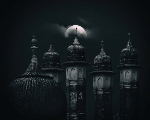 Blue Moon over Bikaner