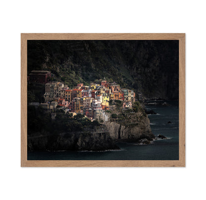 Spotlighted Manarola