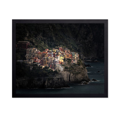 Spotlighted Manarola