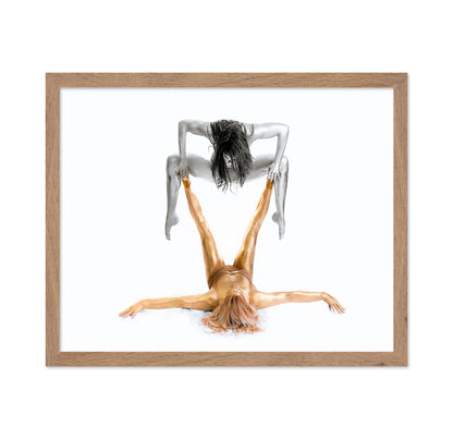 Silver on Gold - Gymnast Series