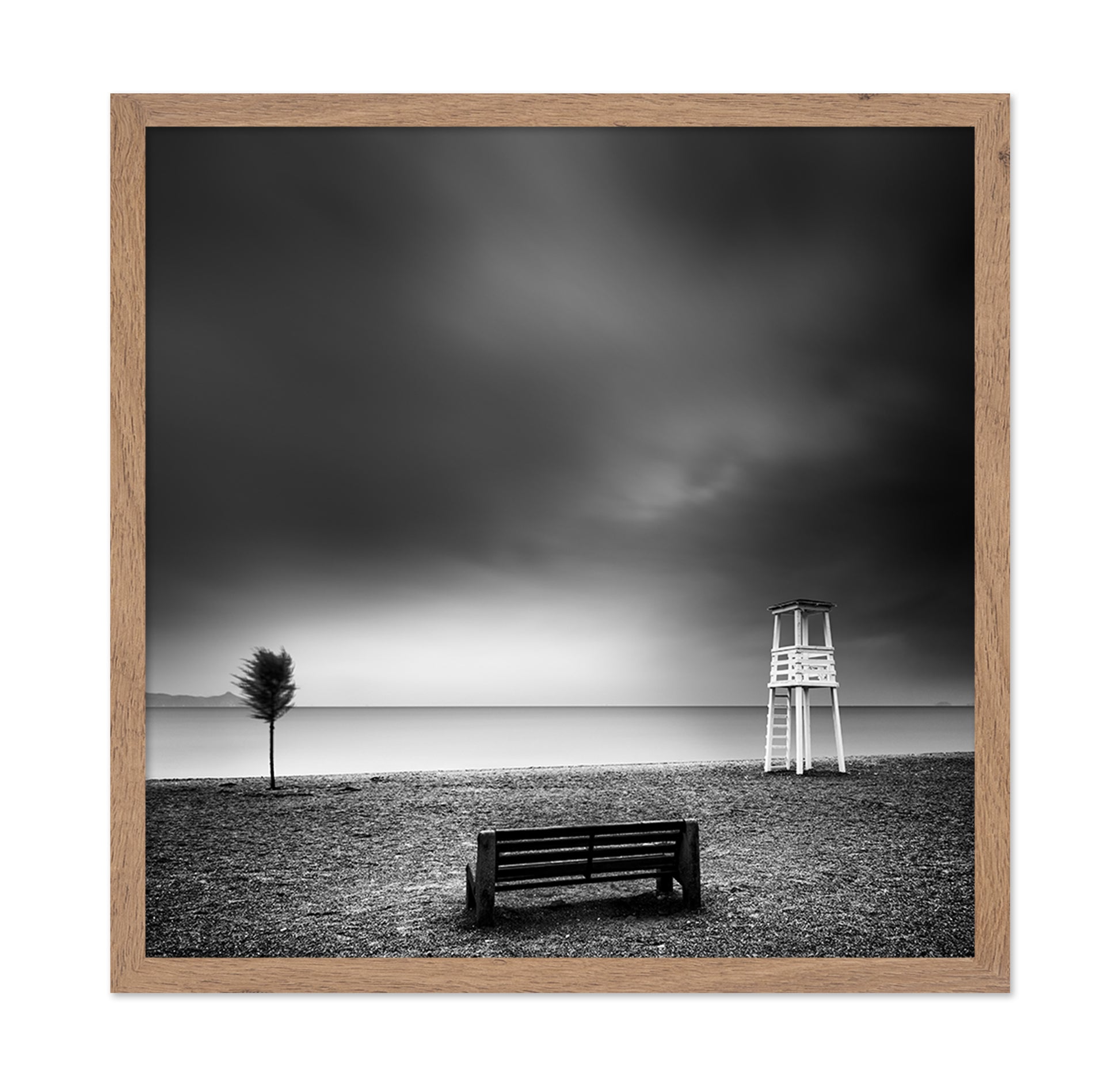 Bench On The Beach