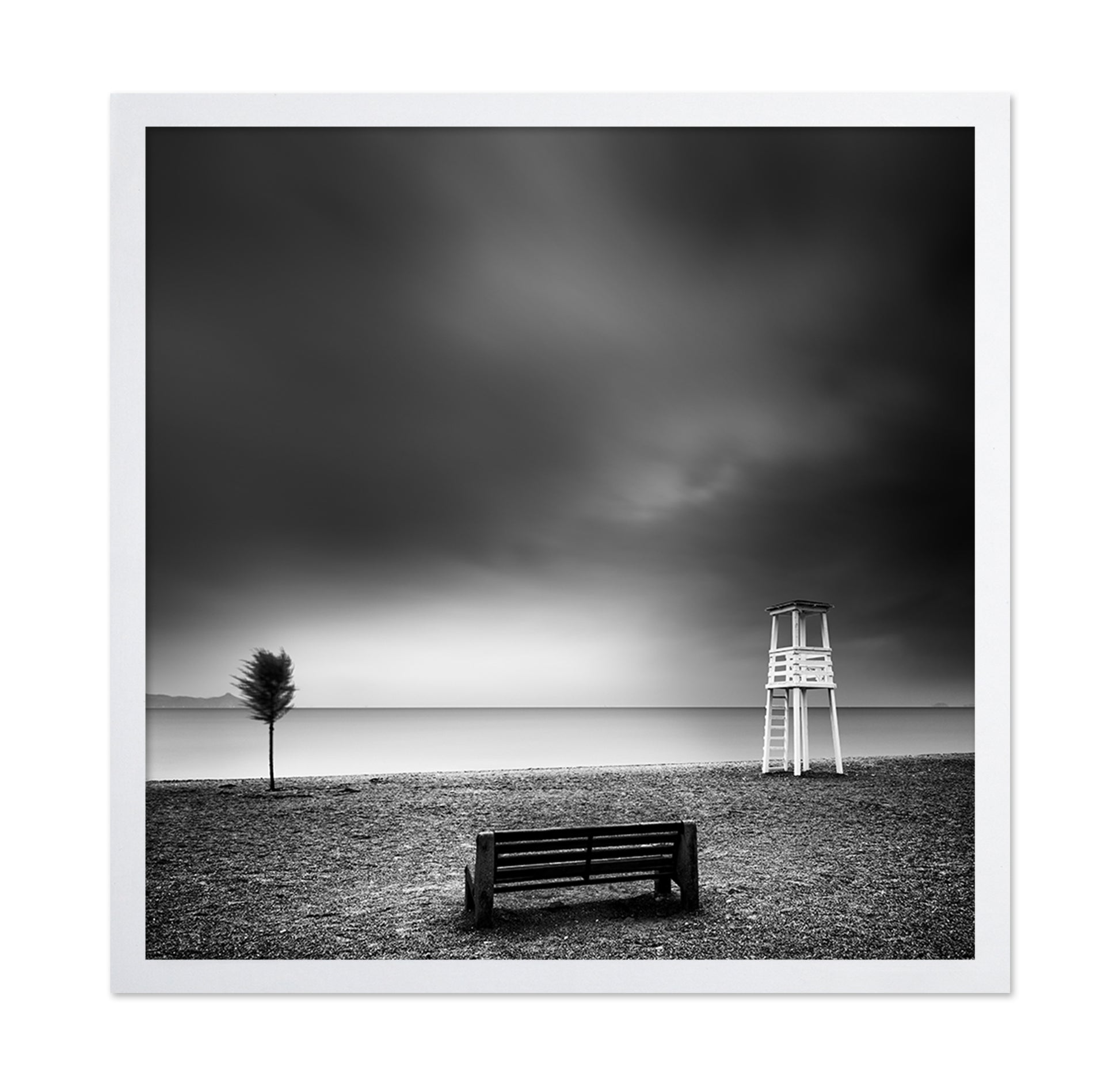Bench On The Beach