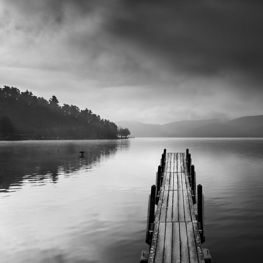 Lake View With Pier