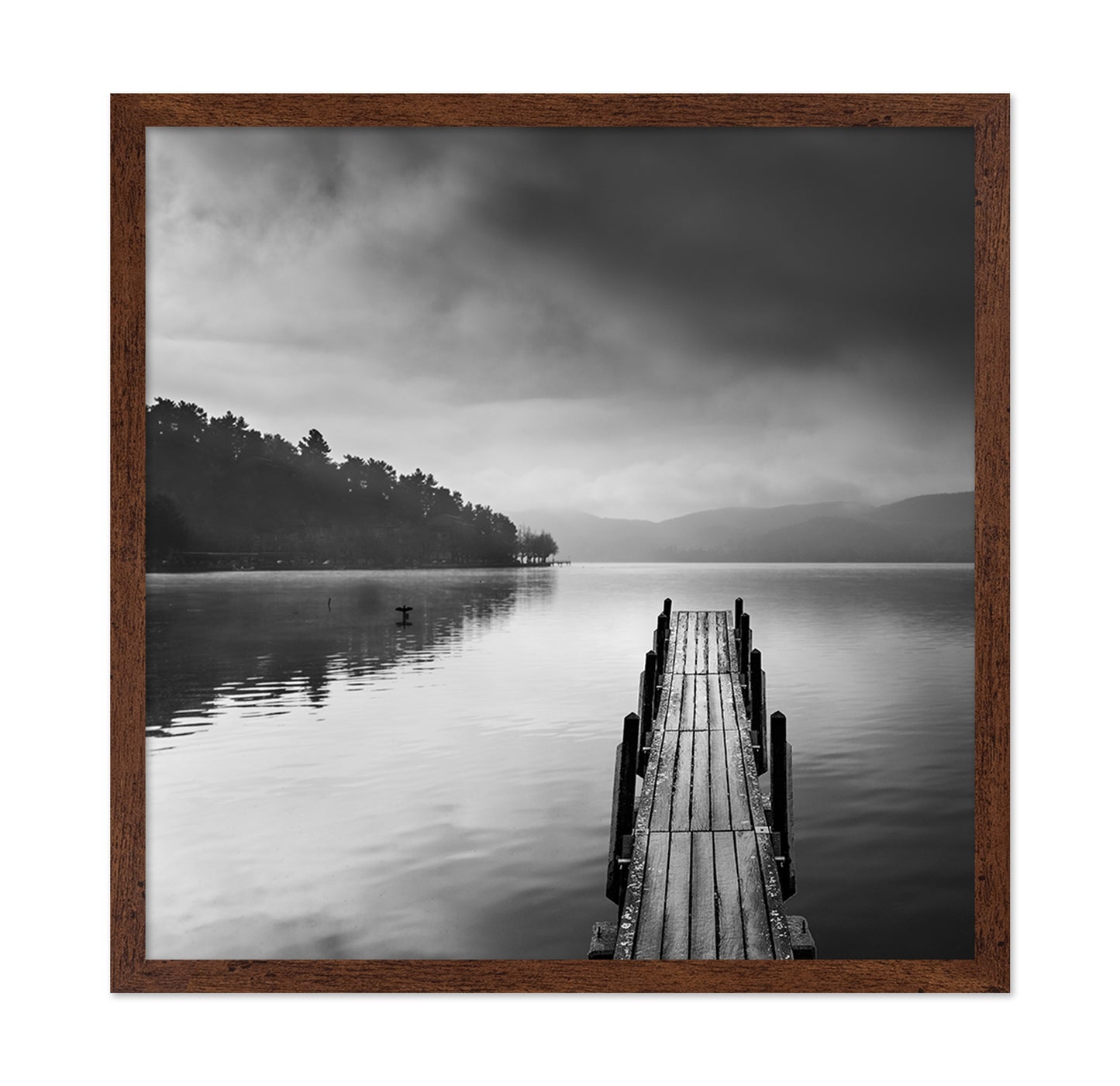 Lake View With Pier