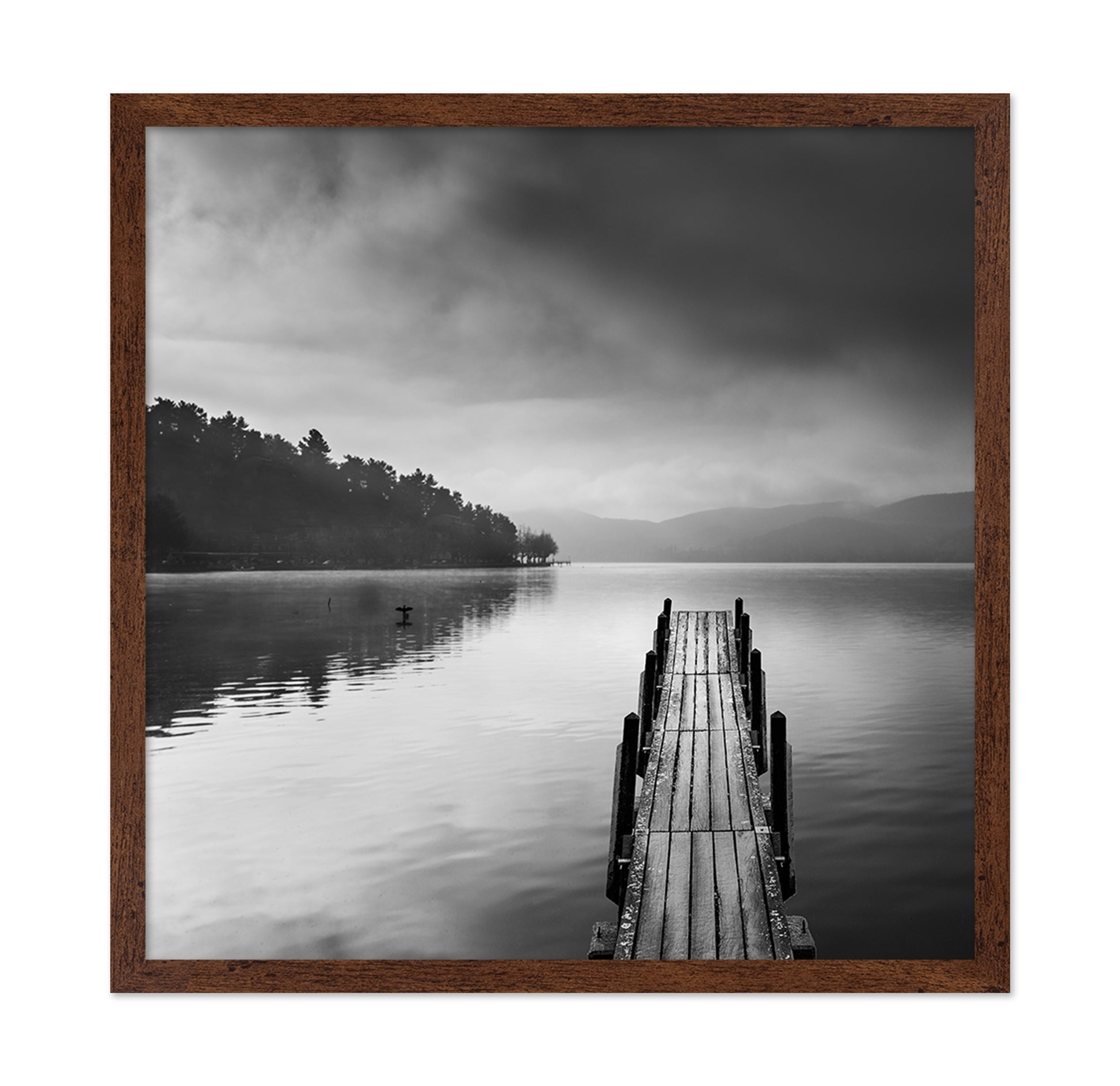 Lake View With Pier