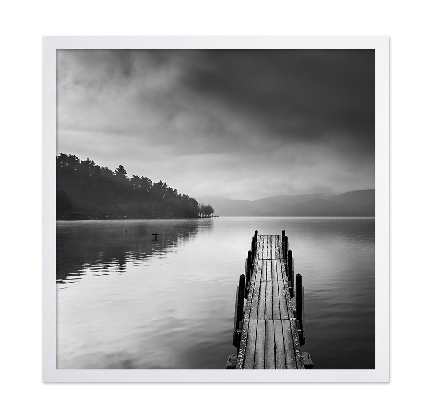 Lake View With Pier