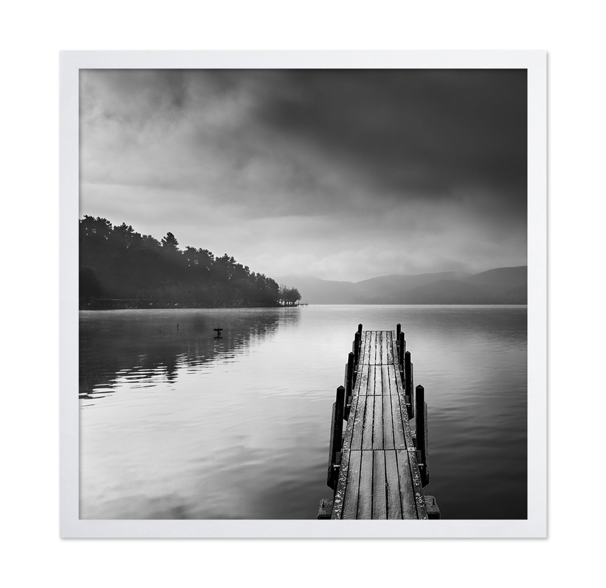 Lake View With Pier