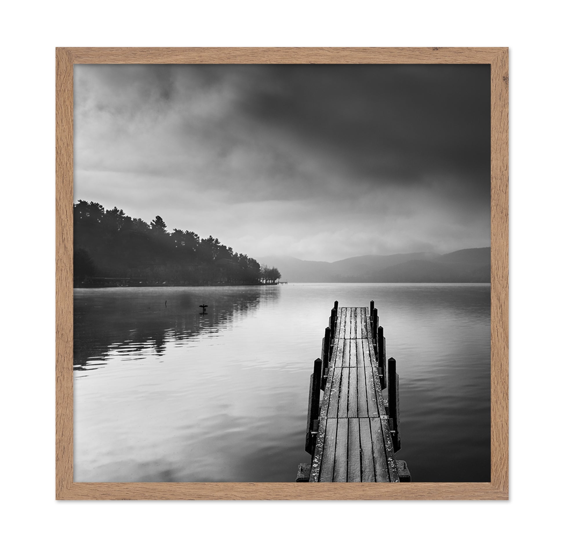 Lake View With Pier