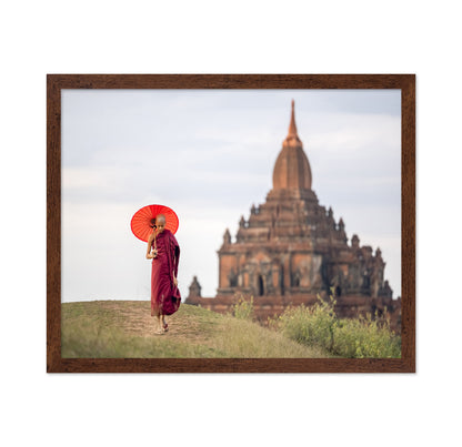 Monk in Bagan