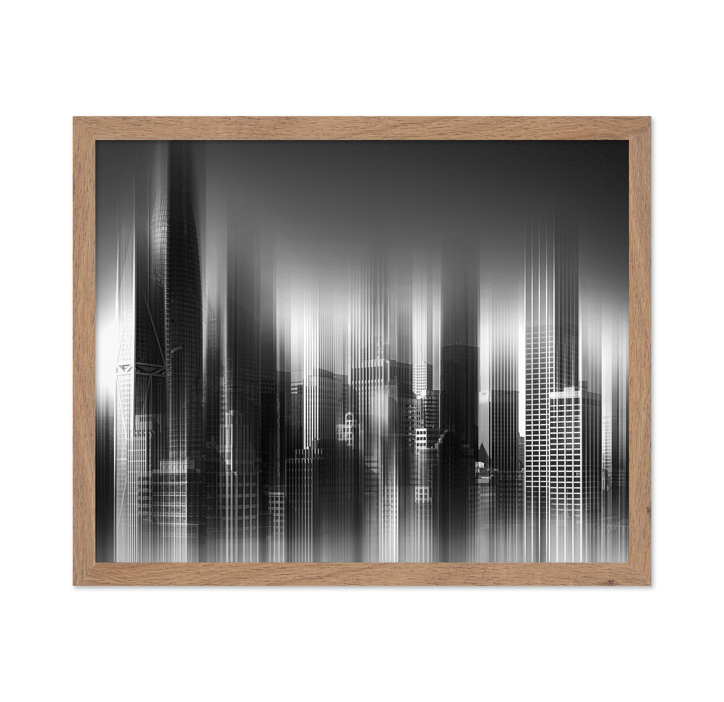 San Francisco In Black And White