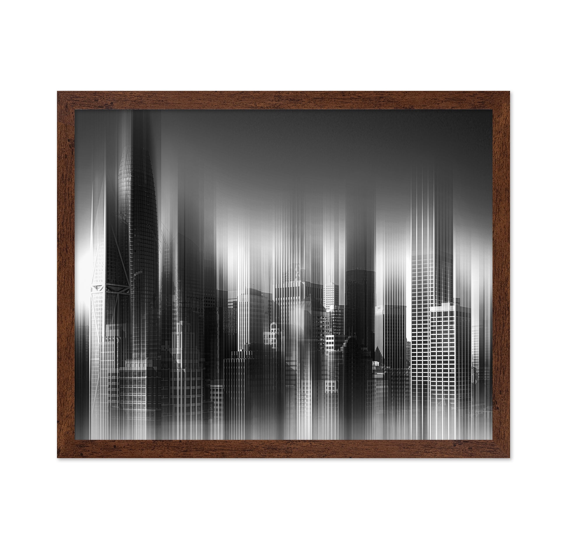 San Francisco In Black And White
