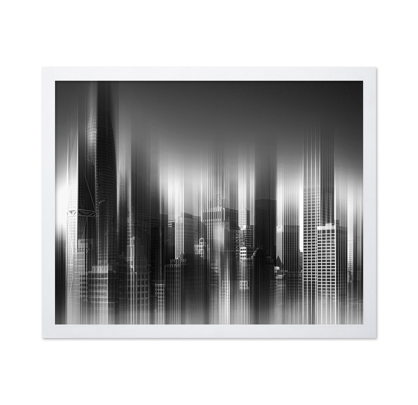 San Francisco In Black And White