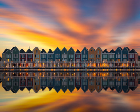 Cityscape Of Houten In Holland
