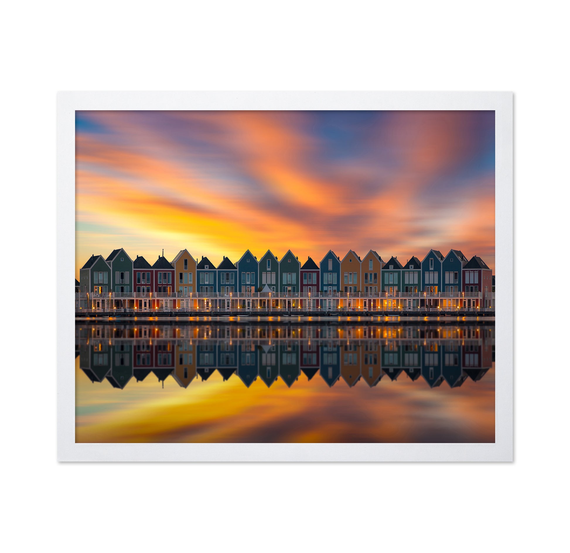 Cityscape Of Houten In Holland
