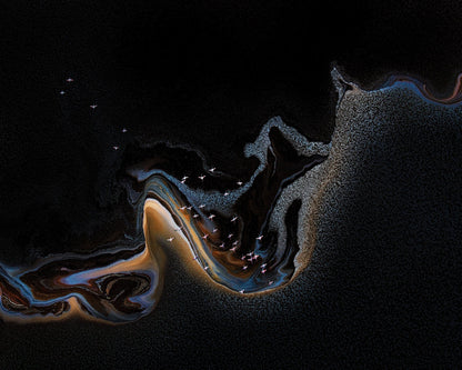 Flamingo Over Lake