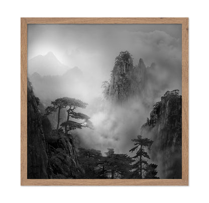 Huang Shan In The Fog