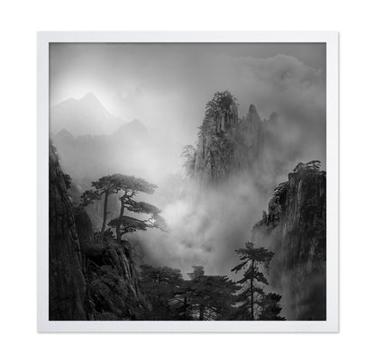 Huang Shan In The Fog