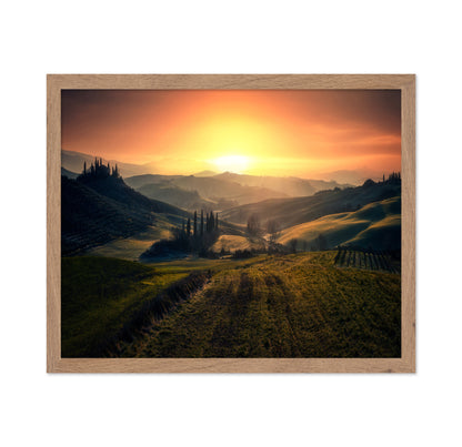 Val D'Orcia In The Morning