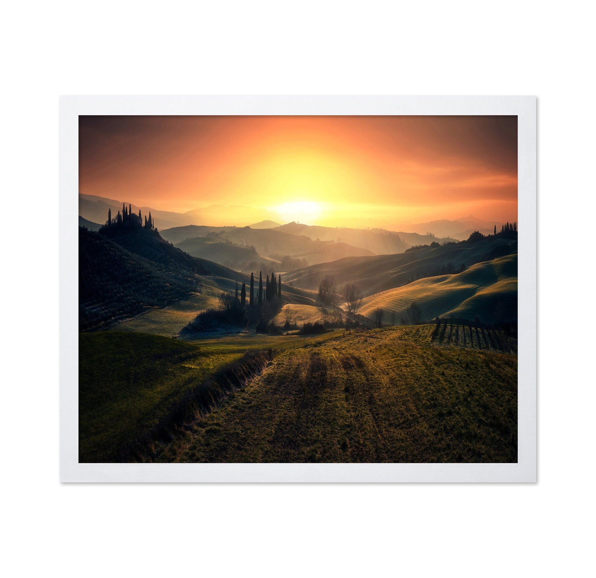 Val D'Orcia In The Morning