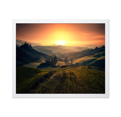 Val D'Orcia In The Morning