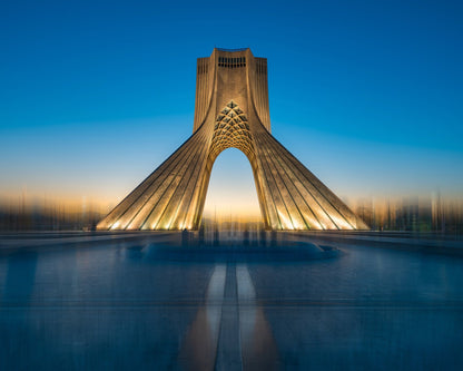 Azadi Tower At Dawn No 1