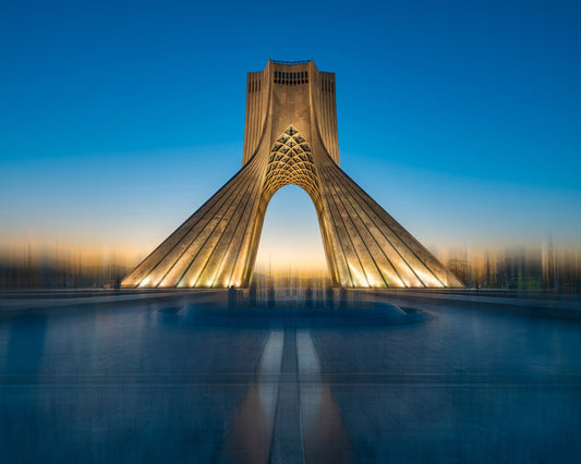 Azadi Tower At Dawn No 1