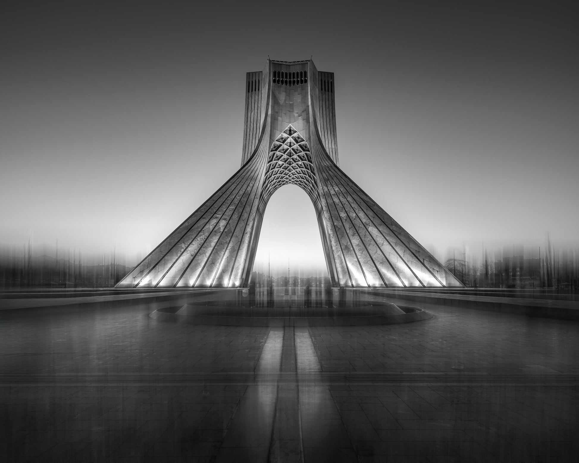 Azadi Tower At Dawn No 2