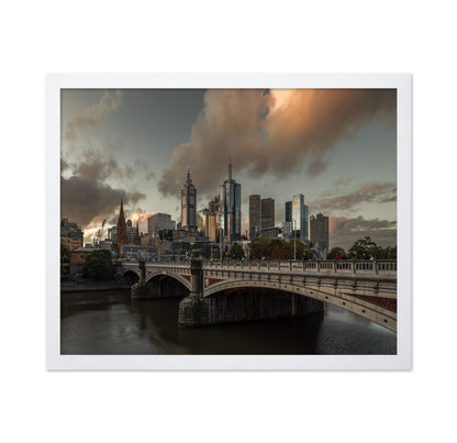 Cityscape At Dusk