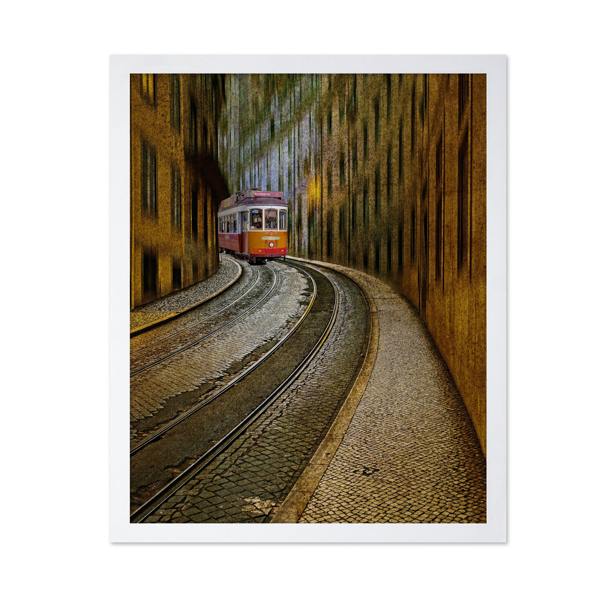 Railway With Tram