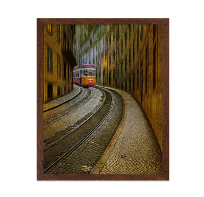 Railway With Tram